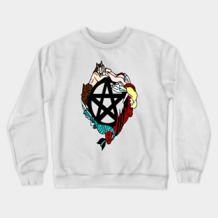 Faerie Pentacle Crewneck Sweatshirt